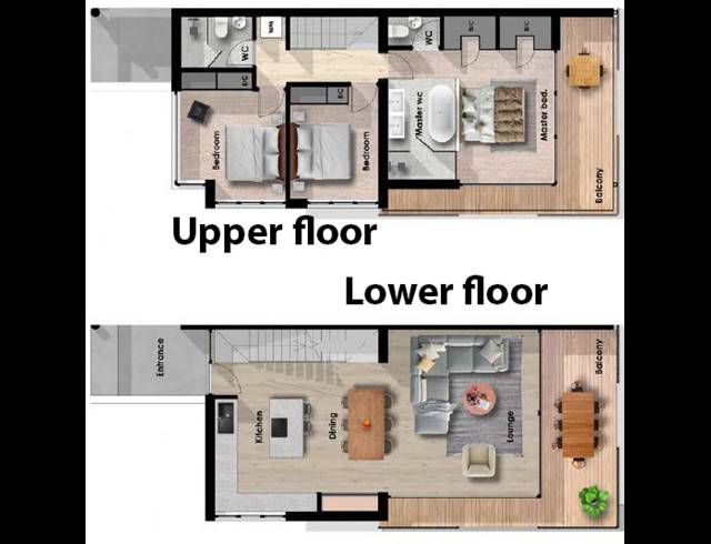 3 BEDROOM APARTMENT FOR SALE IN KLEINMOND CENTRAL
